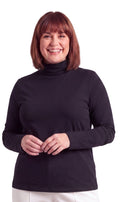 Women's Relaxed fit Long Sleeved Turtleneck Top