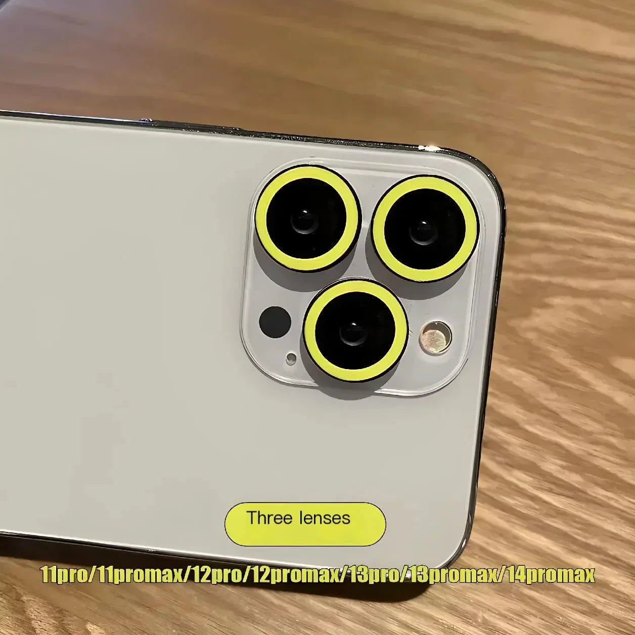 2-3Pcs Luminous Ceramic Camera Protector Film For IPhone.