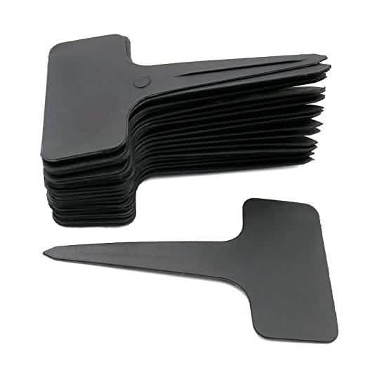 200-Piece: Plastic Plant T-Type Tags Nursery Garden Labels