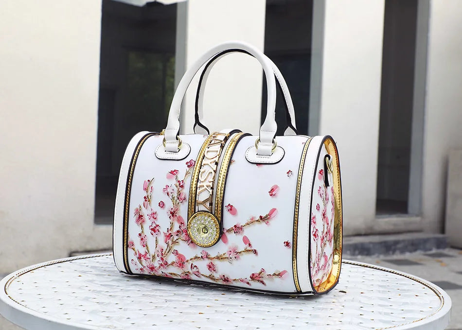 2026 Geometric Pattern Tote | Women's Large-Capacity Pillow Bag