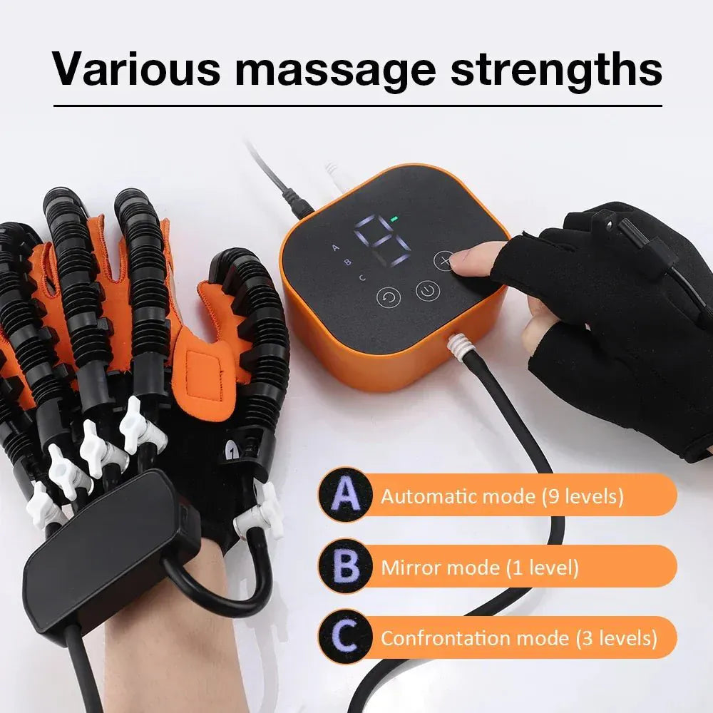 3-Mode Hand Rehab Glove – Stroke Recovery & Finger Training