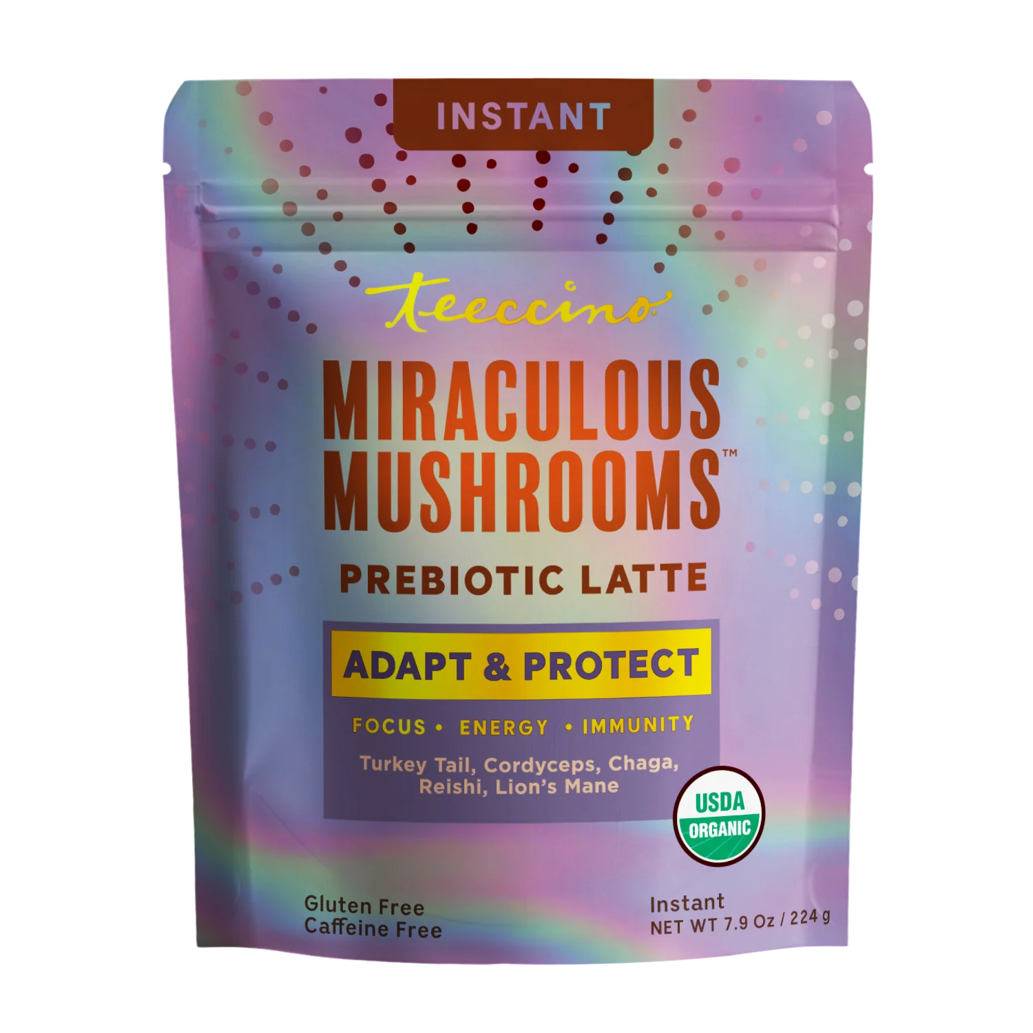 Miraculous Mushrooms® Adapt & Protect Instant Herbal Latte