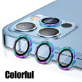3Pcs Metal Lens Protector Glass for IPhone.