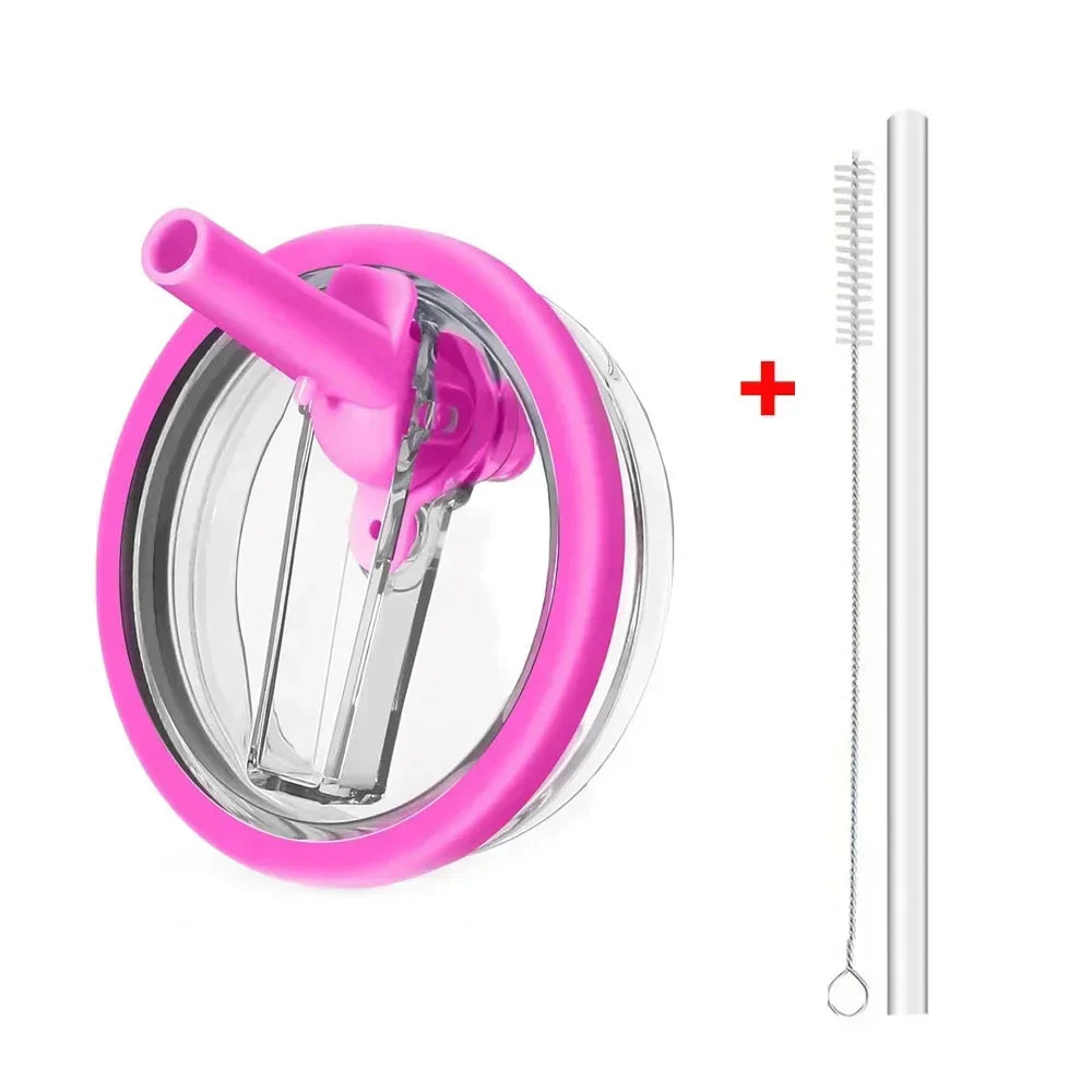 40oz Flip Straw Leak Proof Lid for Stanley H2.0 Quencher.
