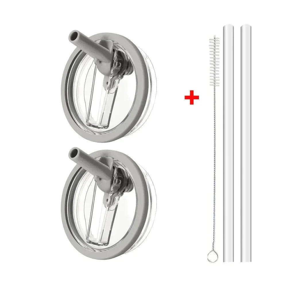 40oz Flip Straw Leak Proof Lid for Stanley H2.0 Quencher.