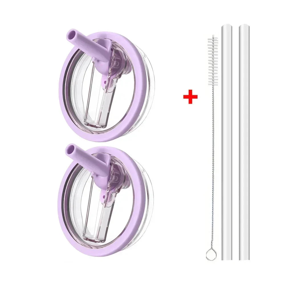 40oz Flip Straw Leak Proof Lid for Stanley H2.0 Quencher.
