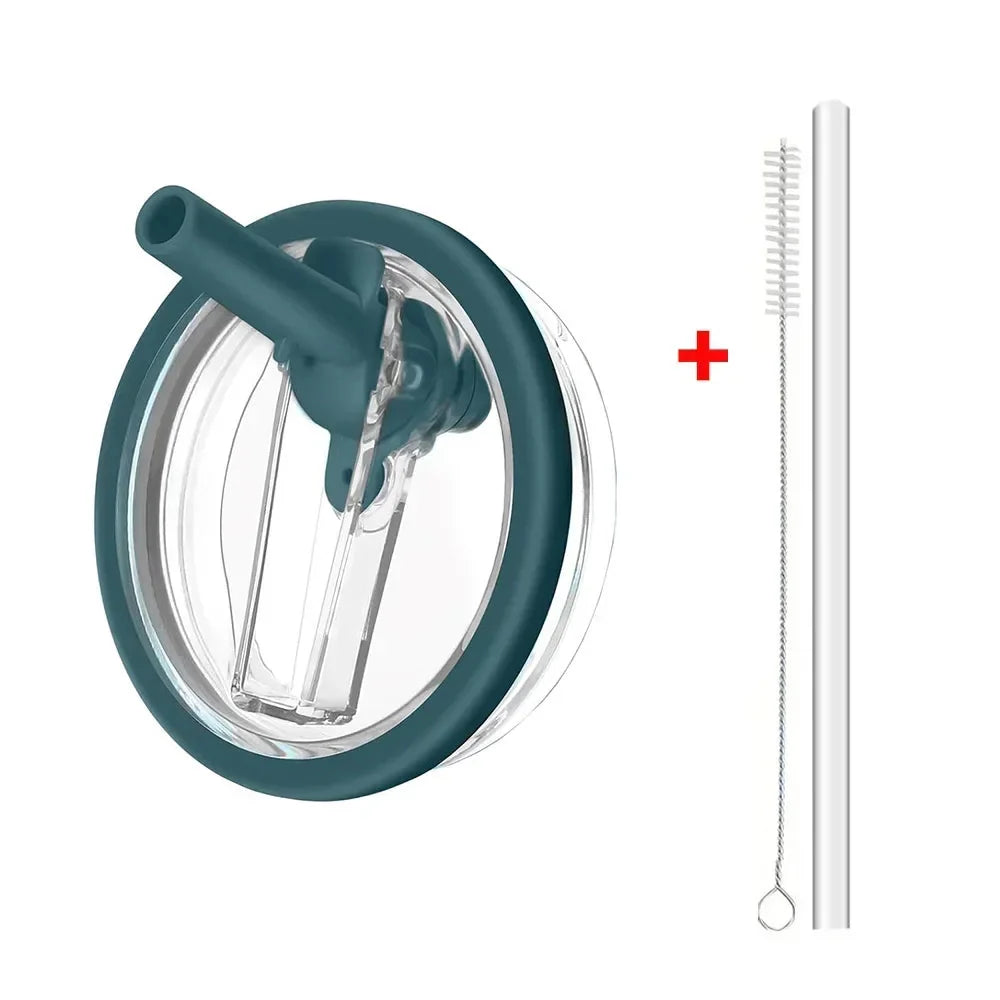 40oz Flip Straw Leak Proof Lid for Stanley H2.0 Quencher.