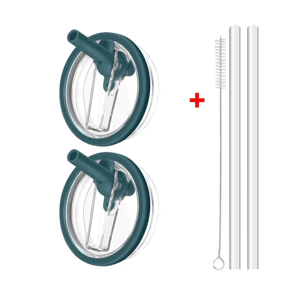 40oz Flip Straw Leak Proof Lid for Stanley H2.0 Quencher.