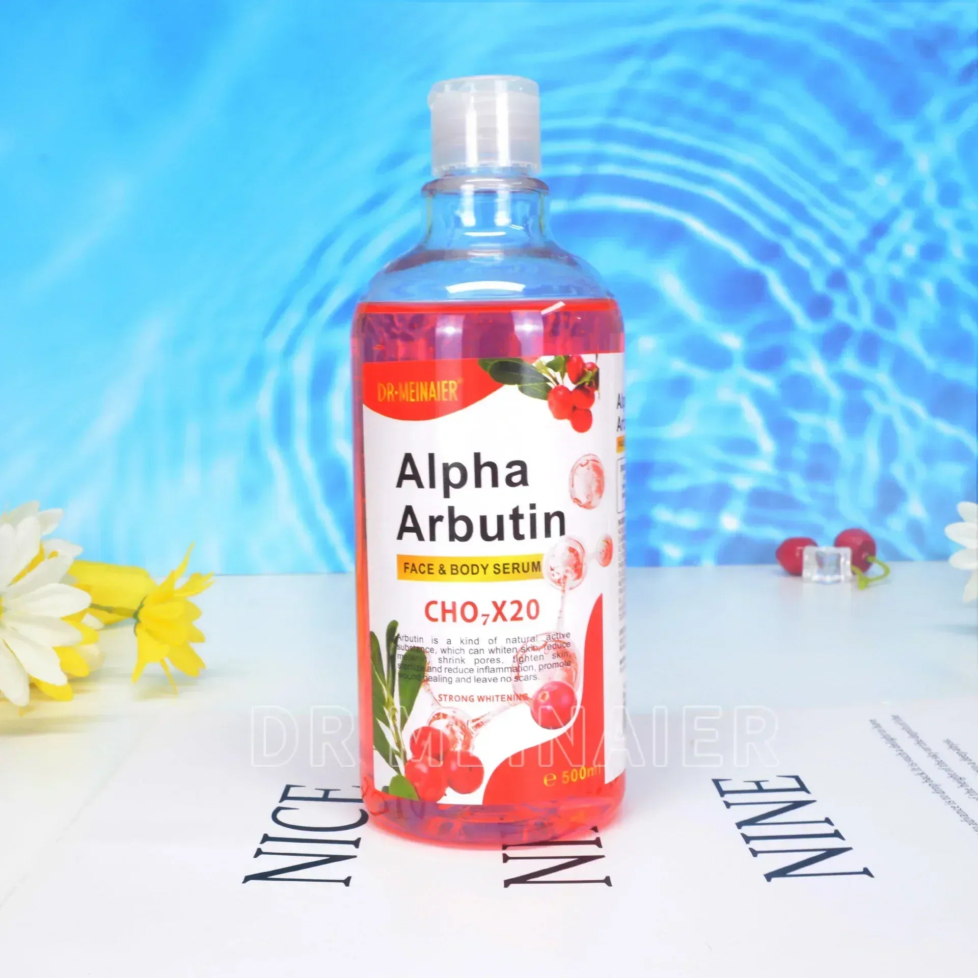 500ml Hyaluronic Acid Brightening Face & Body Serum