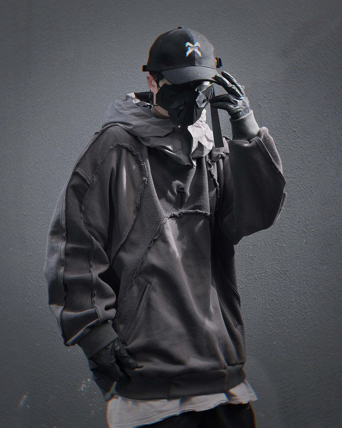 HiH56 Grey NX Hoodie