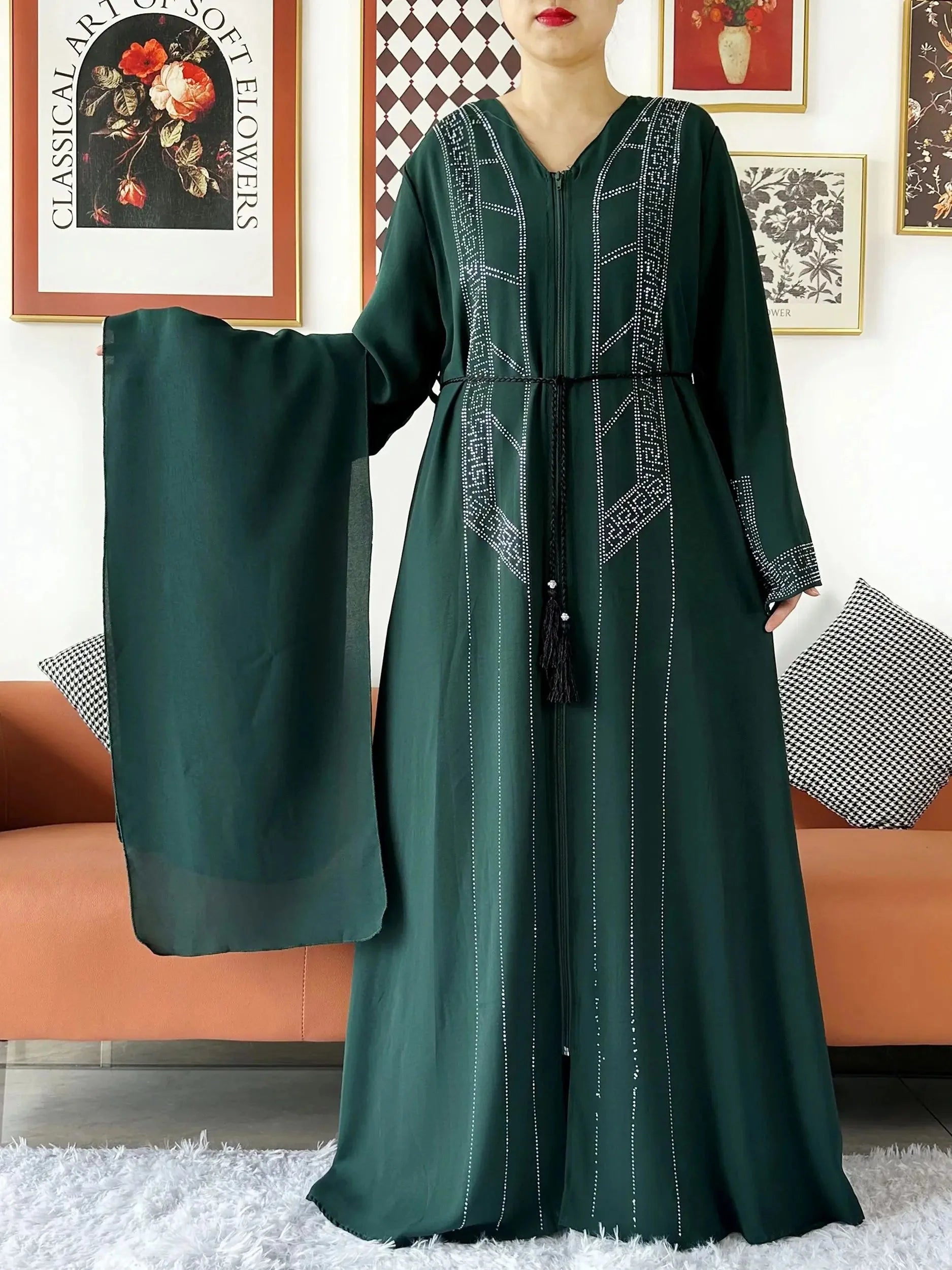 Abaya Muslim Women Dress.
