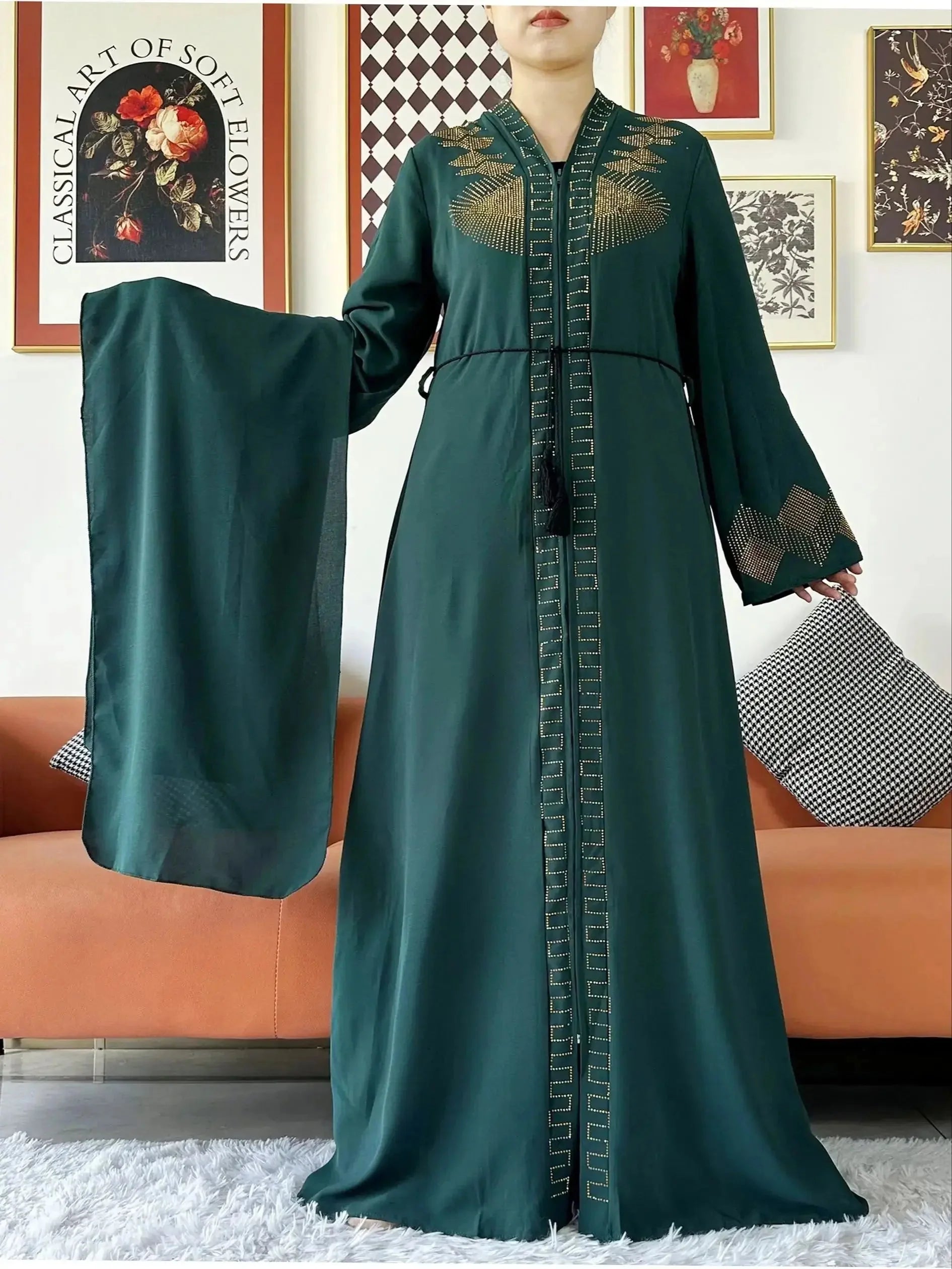 Abaya Muslim Women Dress.
