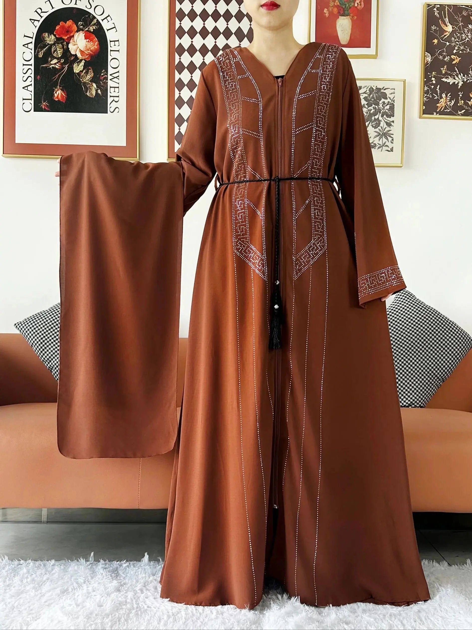 Abaya Muslim Women Dress.