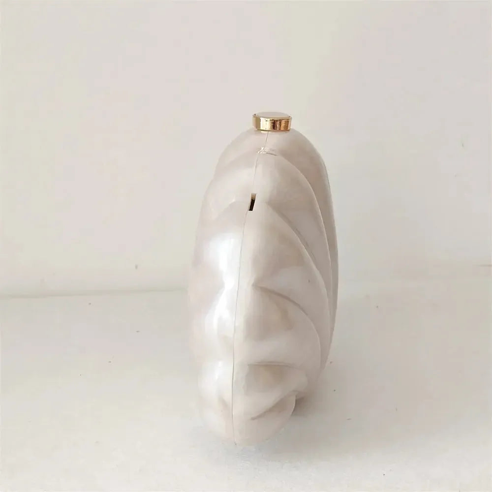Acrylic Shell Ladies Clutch Purse.