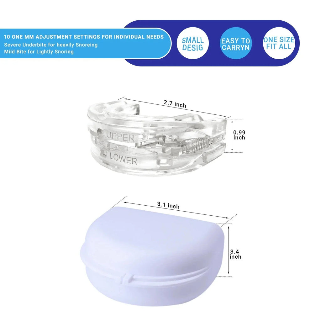 Adjustable Anti Snoring Mouth Guard.