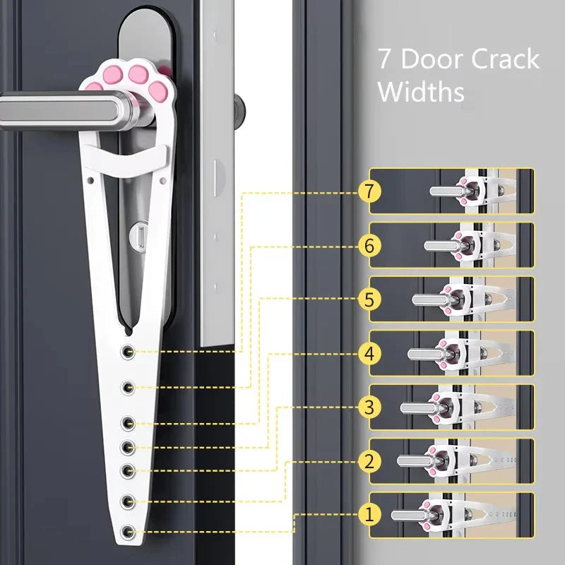Adjustable Pet Door Holder.