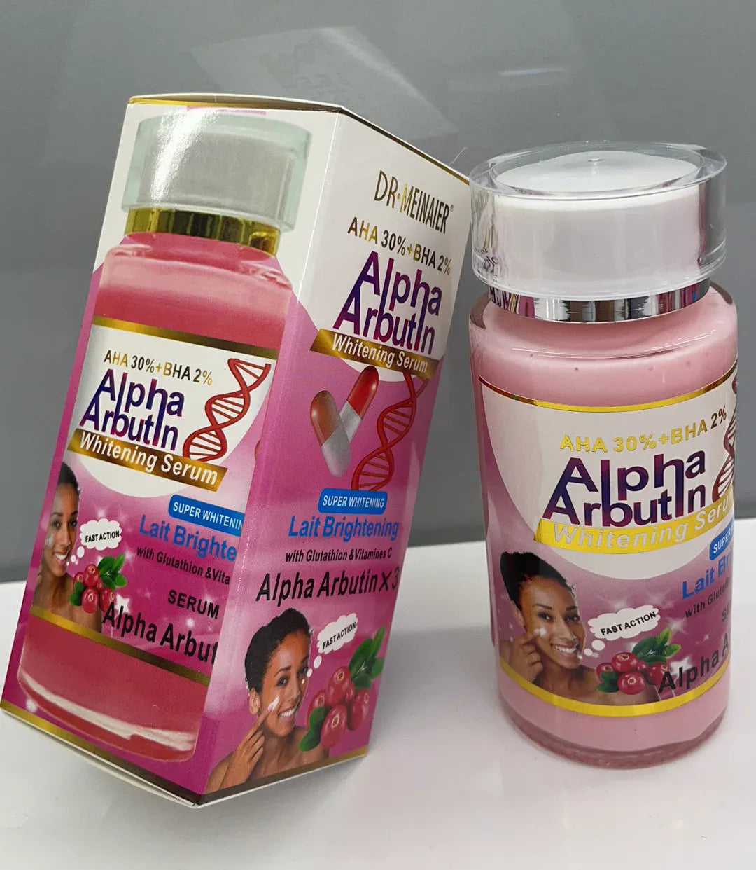 Alpha Arbutin Brightening Serum – AHA 30% + BHA 2%