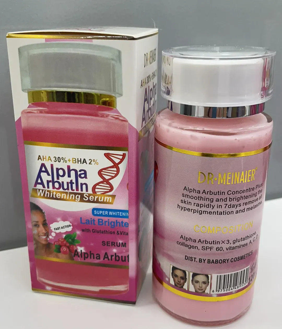 Alpha Arbutin Brightening Serum – AHA 30% + BHA 2%