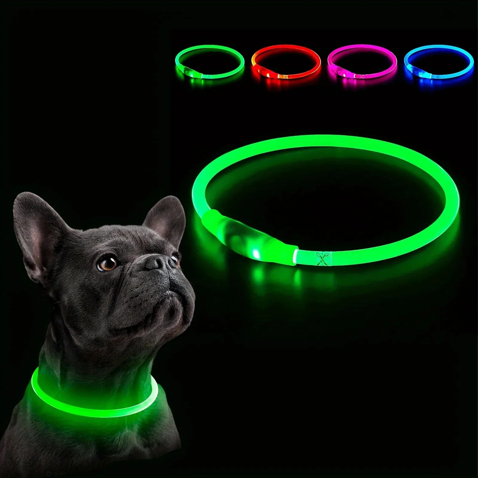 Anti-Lost LED light Dog Collar.