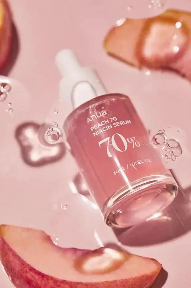 Anua Peach 70 Niacinamide Serum – Brightening & Moisturizing Essence (30ml)