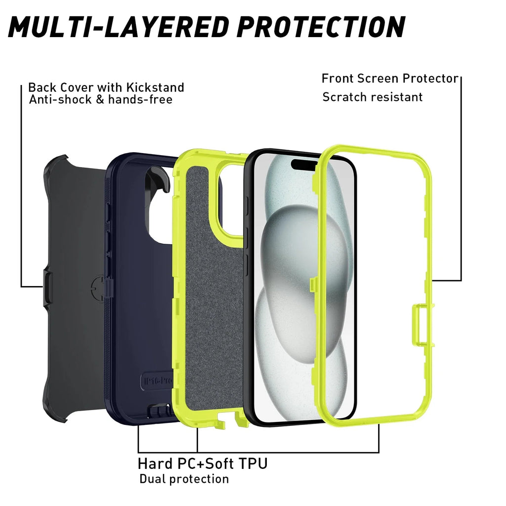 Armored Shockproof IPhone Case