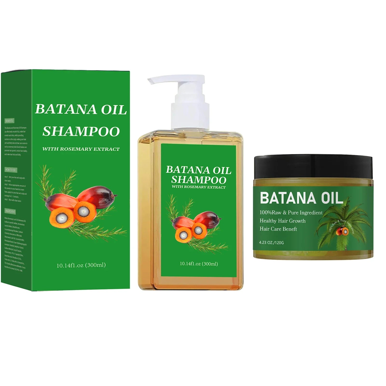 Batana Oil Shampoo Set