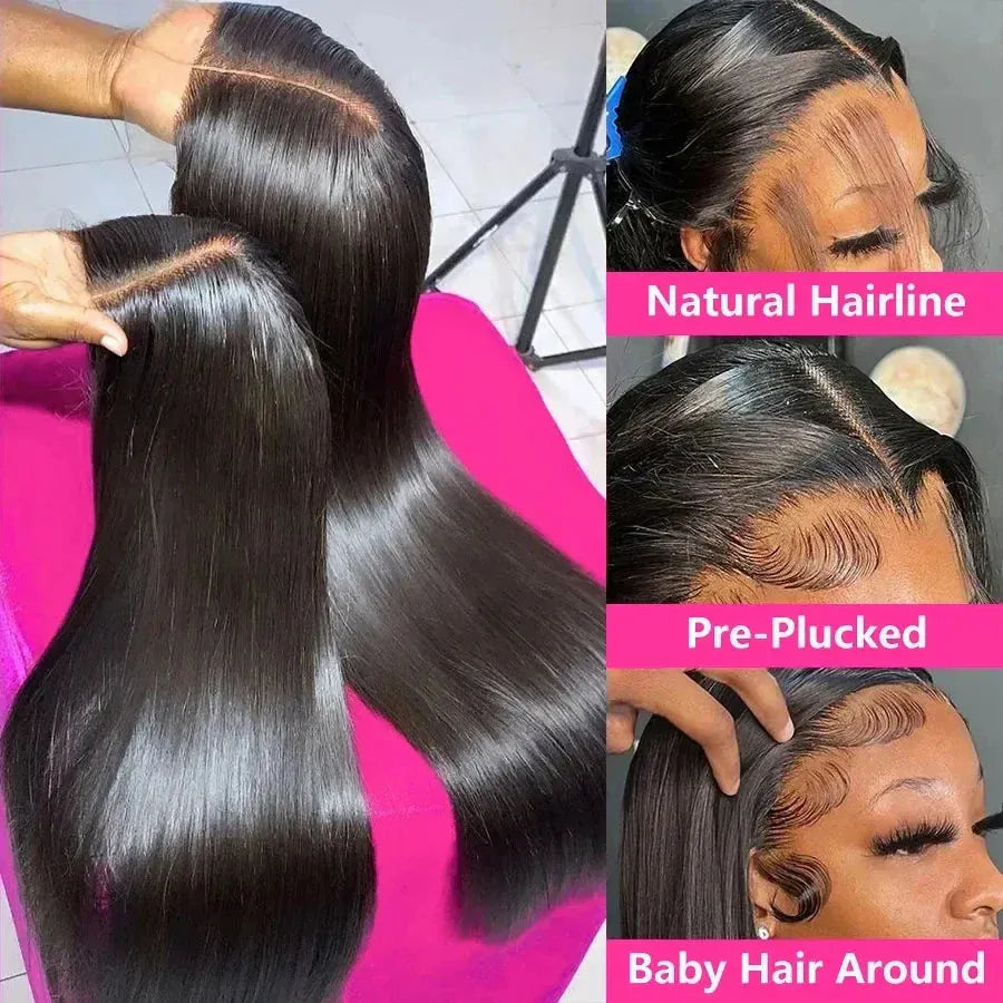 Bone Straight HD Glueless Wig – Ready to Wear
