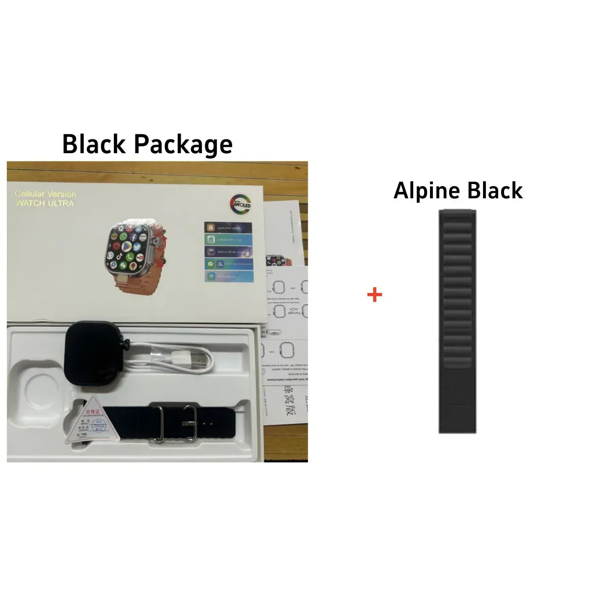 CD12 Ultra Touch Encoder Smartwatch.