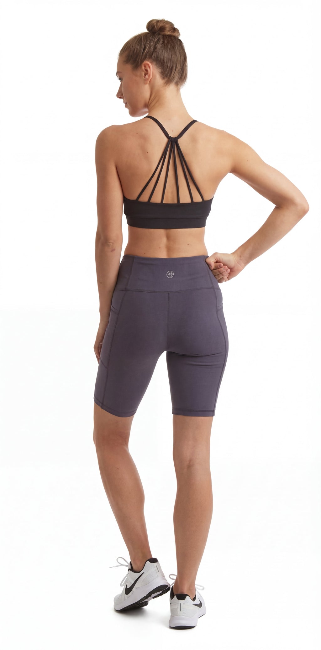 Turtle Bay New York Women's Compressed Double Knit Cycle Shorts