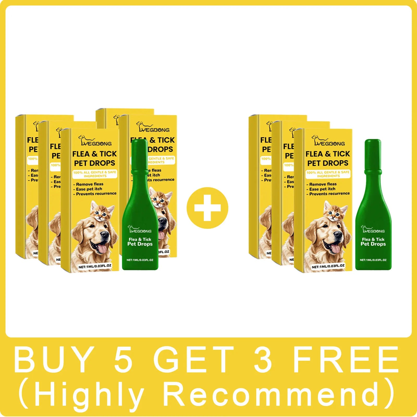 Cat Anti-Flea Drops – Flea, Tick & Lice Treatment