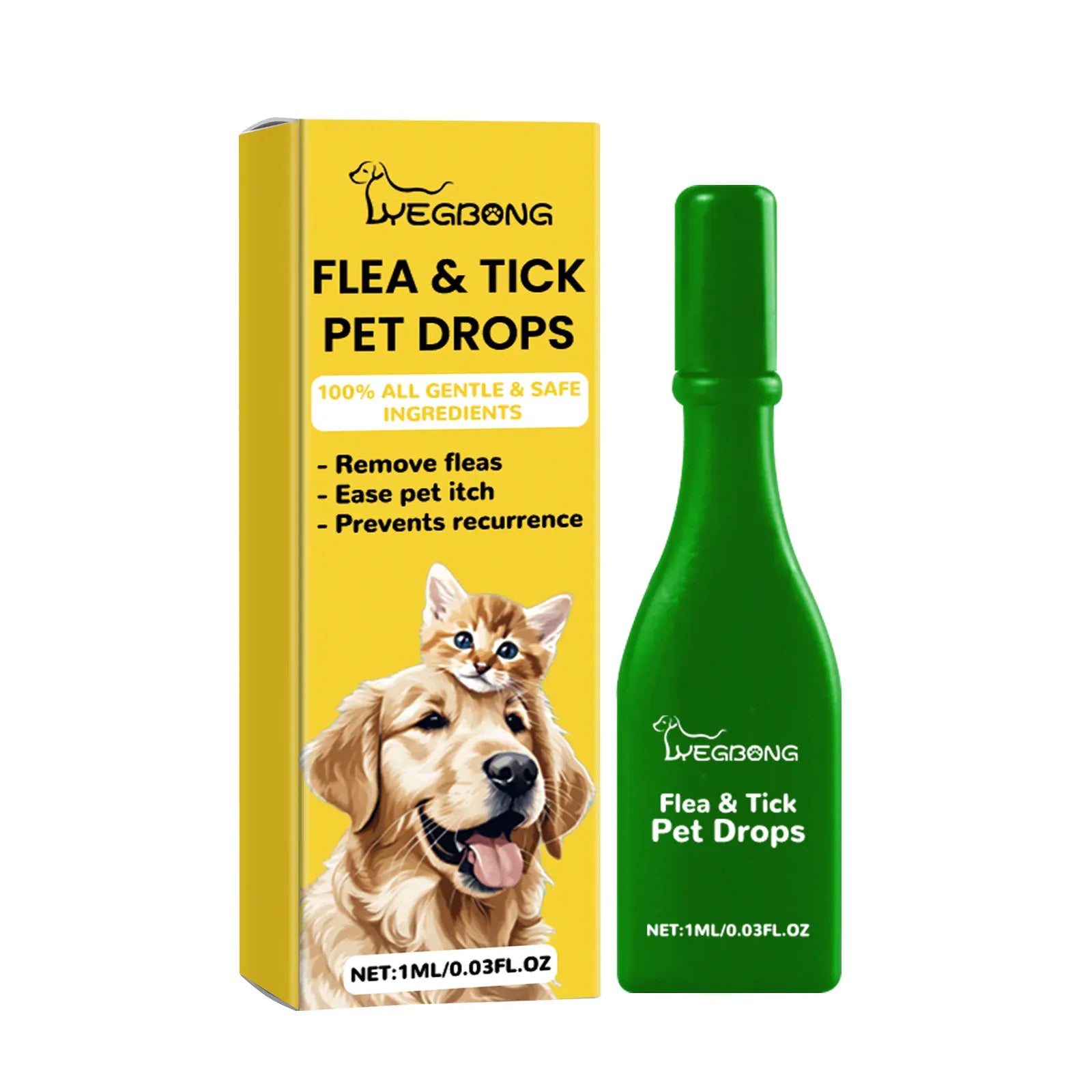 Cat Anti-Flea Drops – Flea, Tick & Lice Treatment
