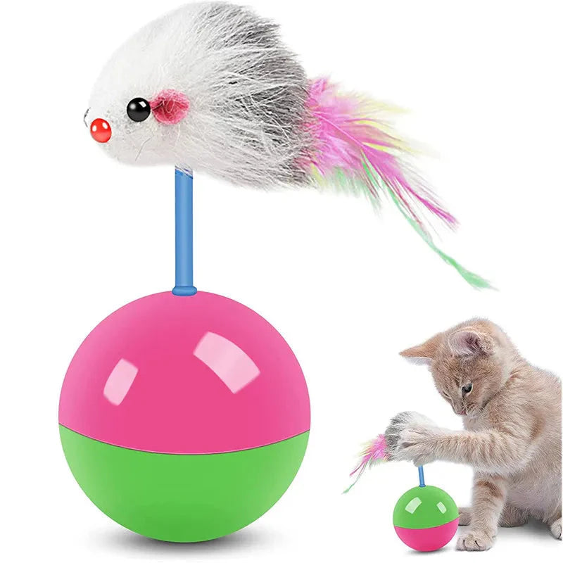 Cat mouse teasing Toy.