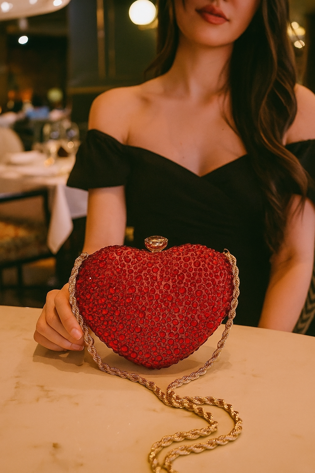 Crossbody Evening Clutch Bag
