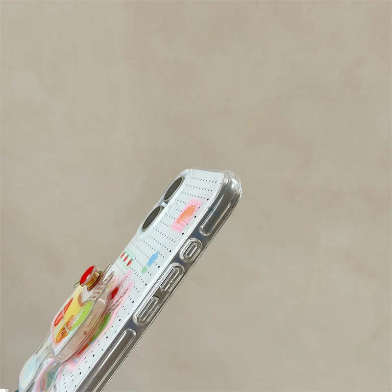 Dessert Ice Cream Stand Holder Phone Case