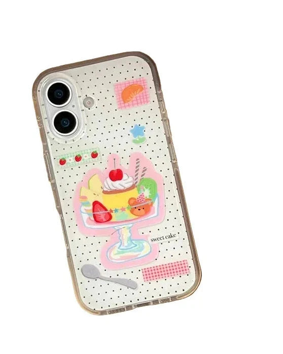 Dessert Ice Cream Stand Holder Phone Case