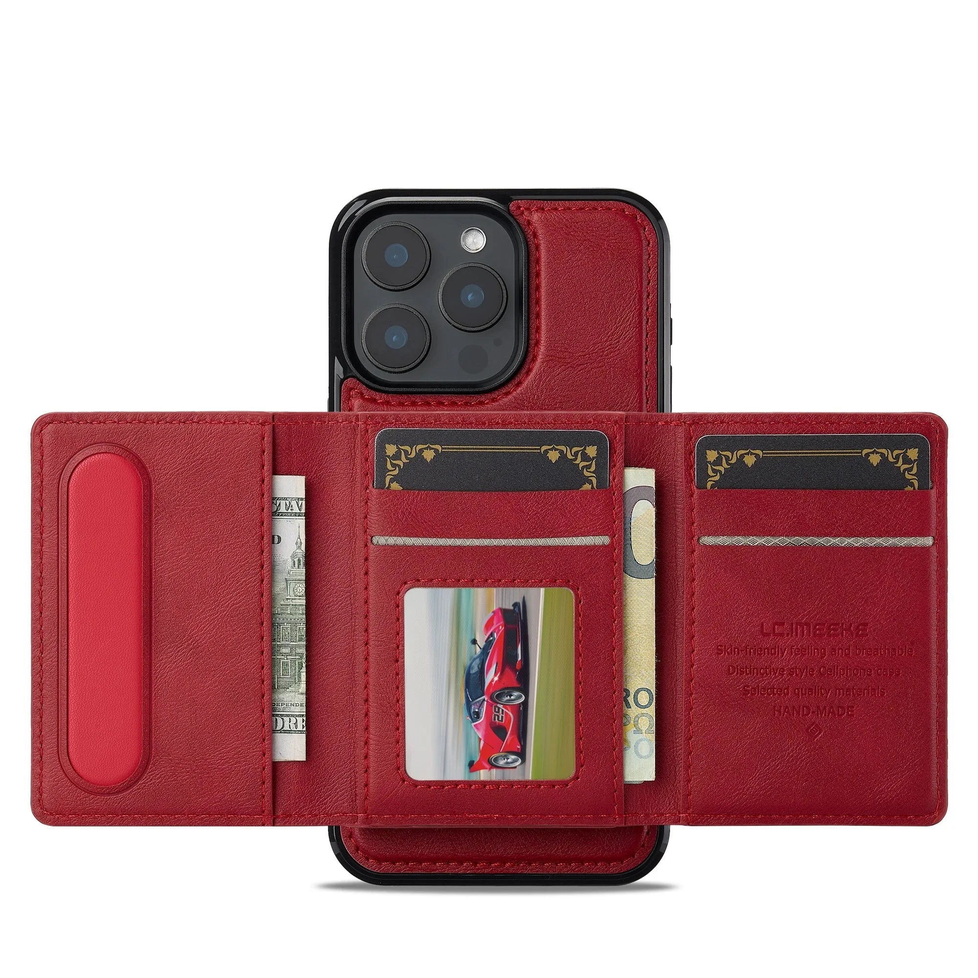 Detachable Magnetic Leather Case For iPhone