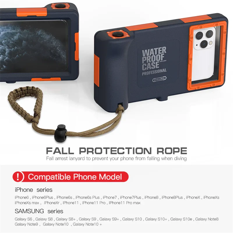 Diving waterproof Iphone Case.