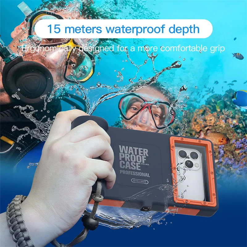 Diving waterproof Iphone Case.