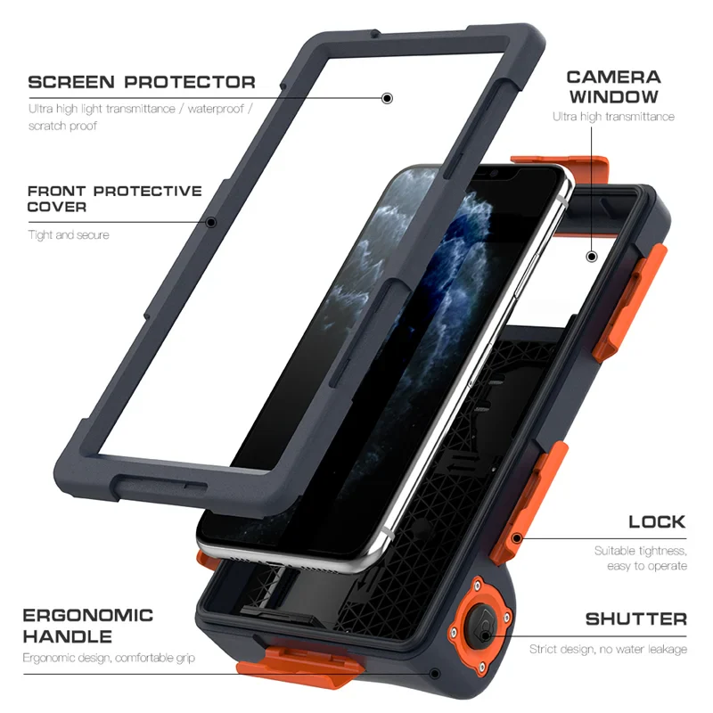 Diving waterproof Iphone Case.