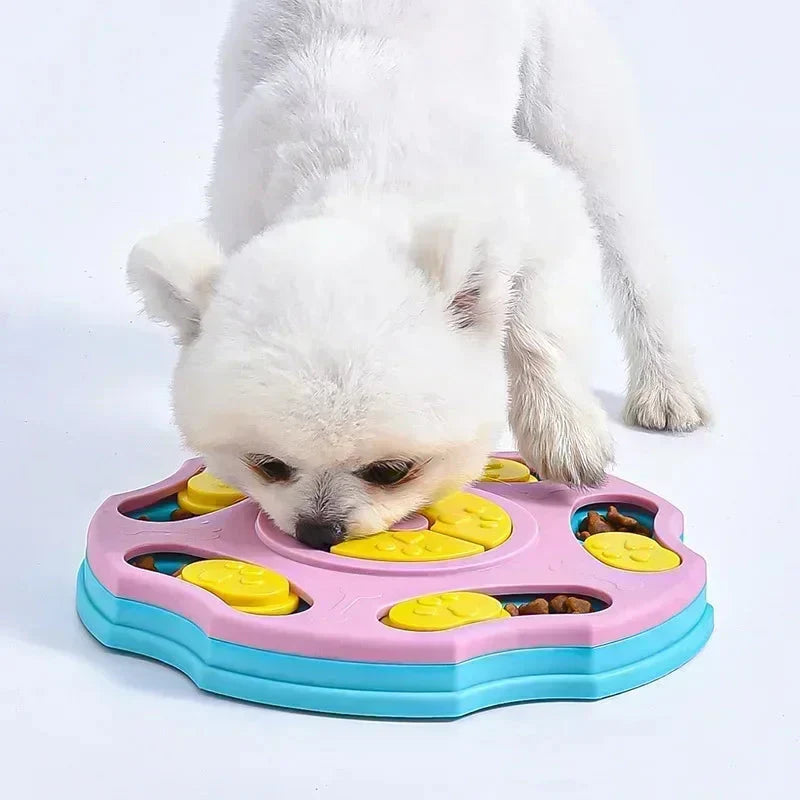 Dog Puzzle Toys Slow Feeder Puppy food dispenser.