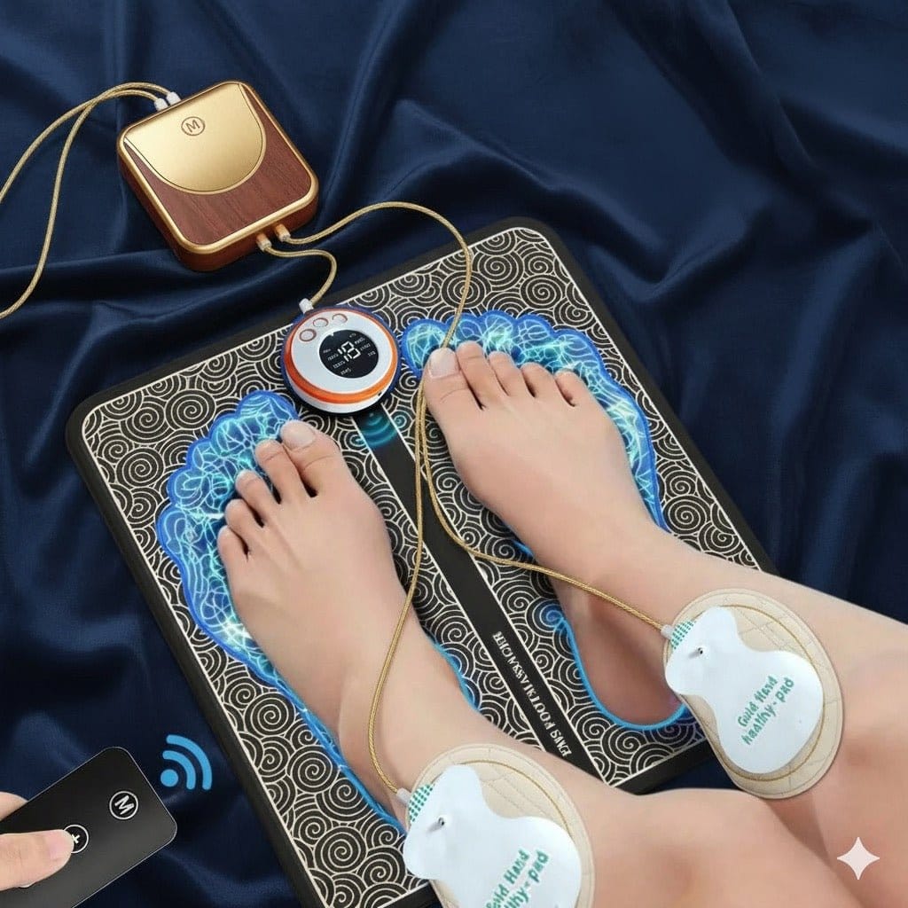 Electric EMS Foot Massager Pad – Pain Relief & Circulation