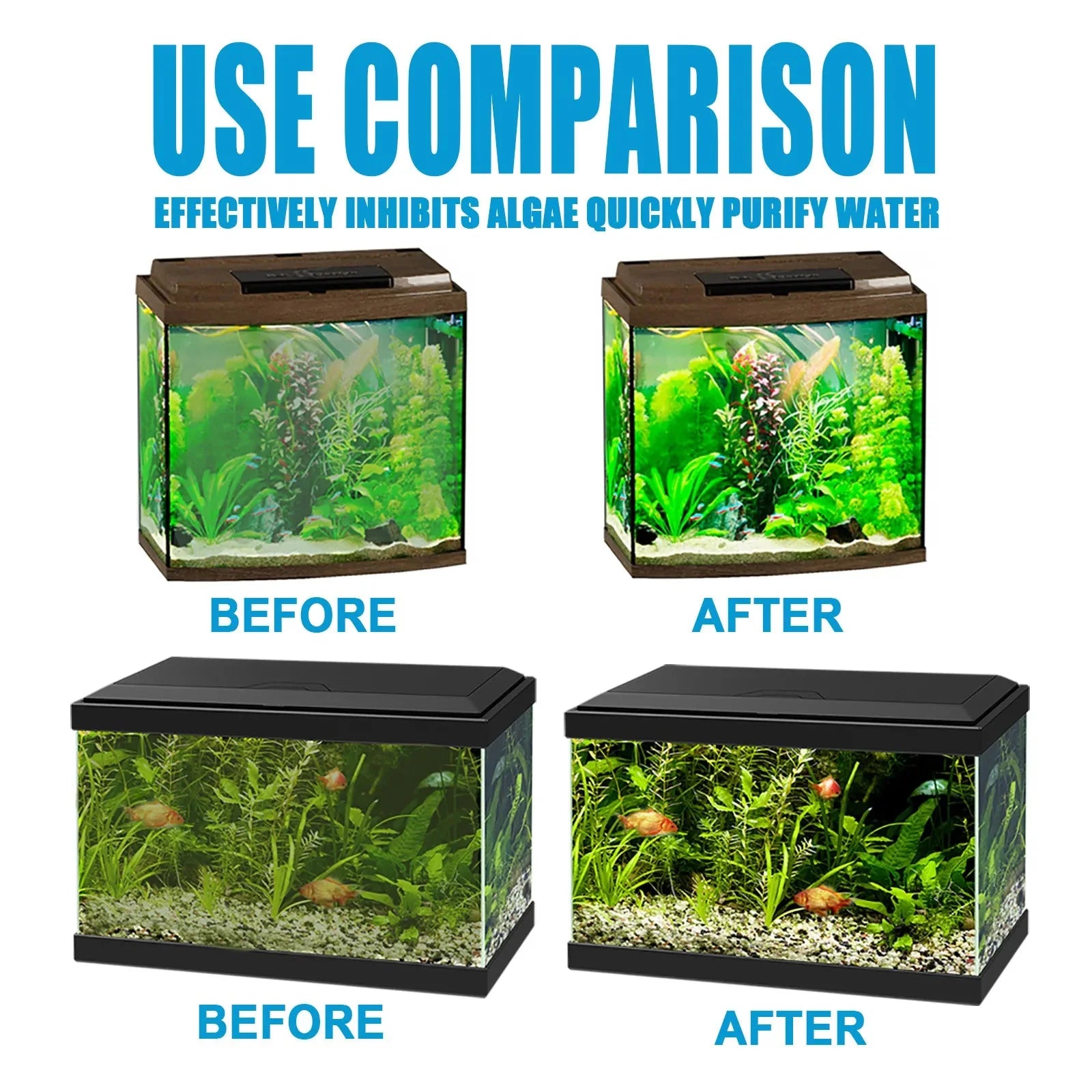 Fish Tank Cleaning Algae Tablets.