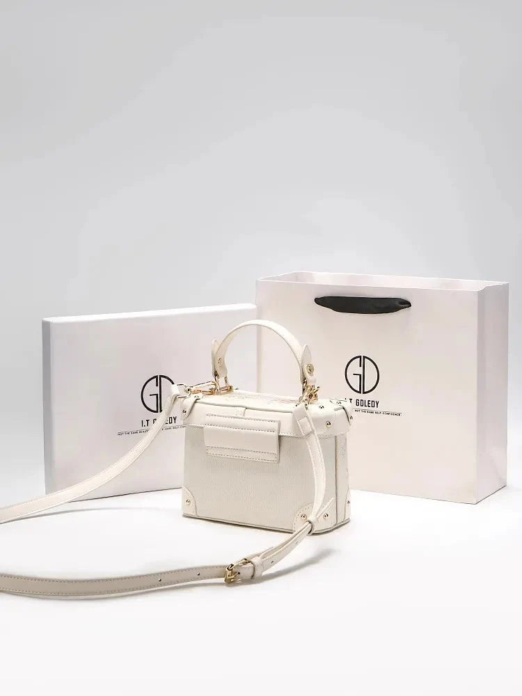 Floral Embossed Handbag