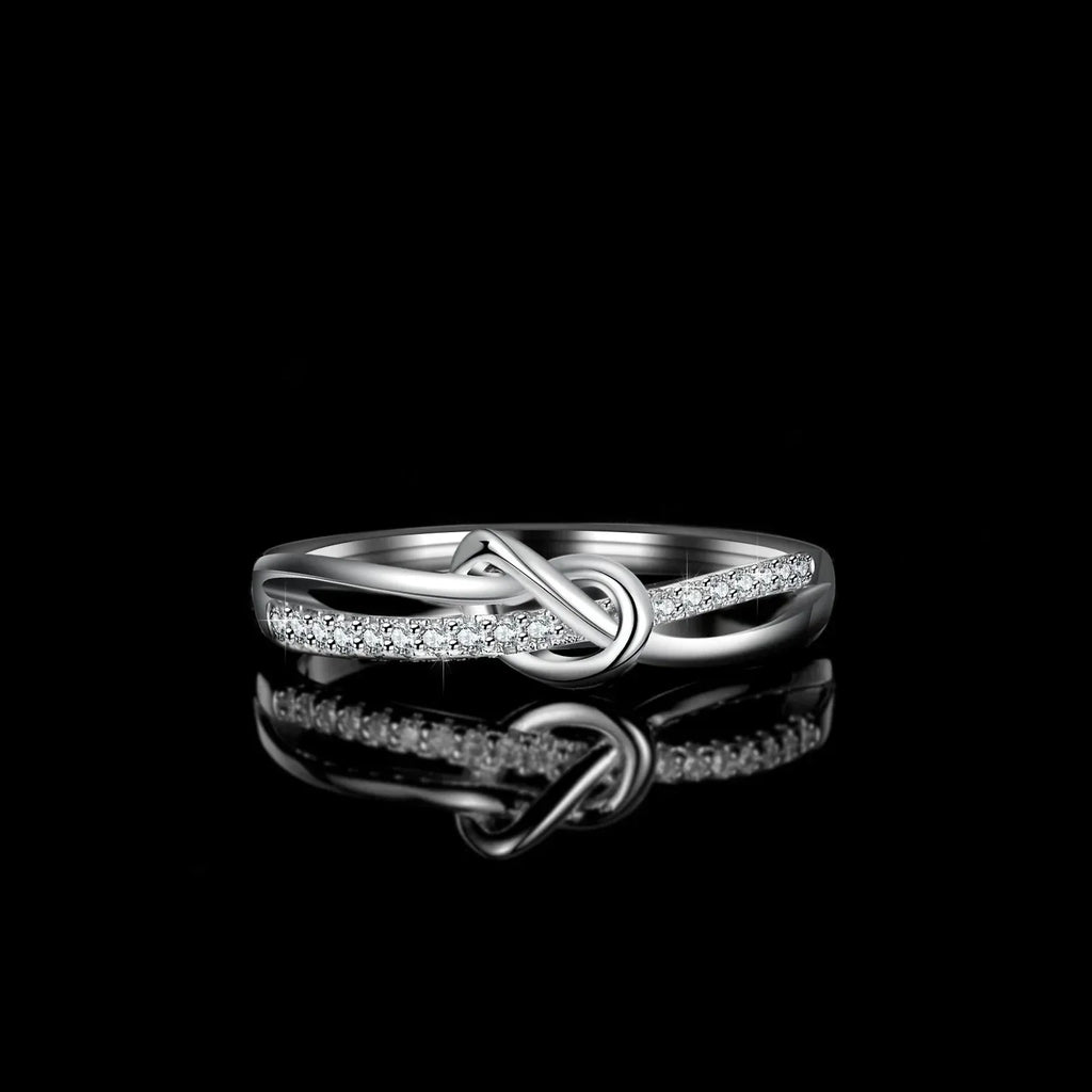 Full Moissanite Ring | 925 Silver 18K Gold Plated Wedding & Engagement Band