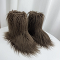 Fur Snow Boots for Winter.