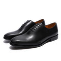 Genuine Cow Leather Men’s Wholecut Oxford Shoes