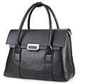 Genuine Leather Briefcase | Large Capacity Women's Bag | Maison Novaire