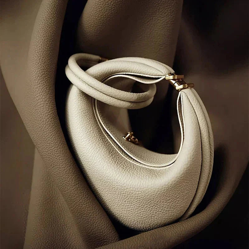 Genuine Leather Shoulder Bag.