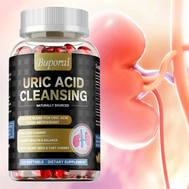 Herbal Supplement-Uric Acid Cleanser & Kidney Support.