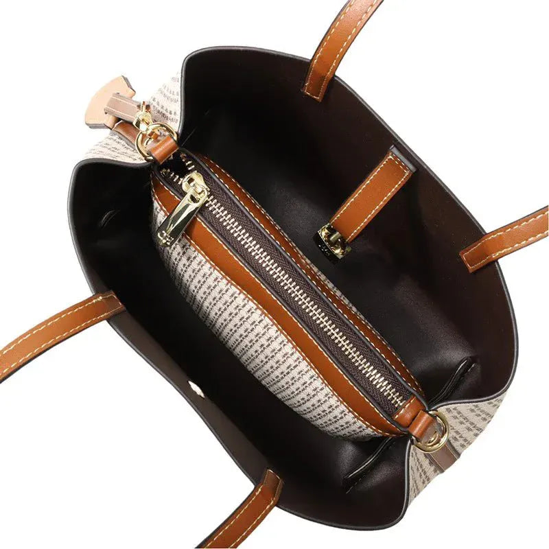 High-End Tote Bag – Korean Style One-Shoulder Handbag